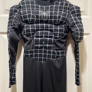 Kids Black Superhero Costume